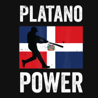 Platano Power Dominican Flag Baseball Rd Baby Bibs | Artistshot