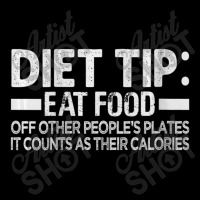 Womens Diet Tip Eat Food Off Other People's Plates Sarcastic Vneck Youth Jogger | Artistshot