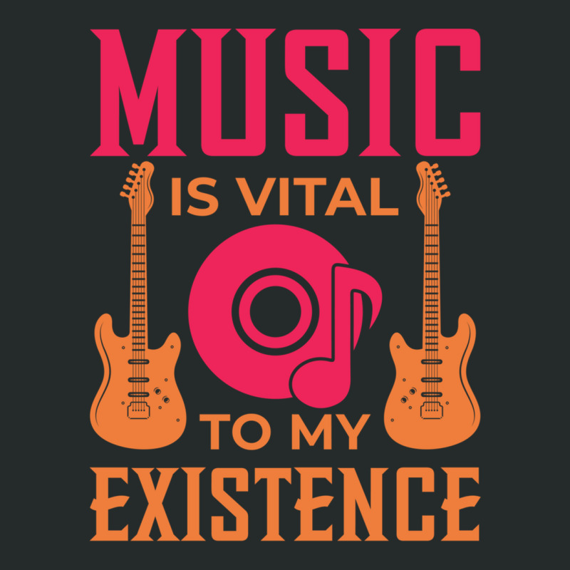 Music Is Vital To My Existence Classic Women's Triblend Scoop T-shirt by CrystalLSchwartz | Artistshot