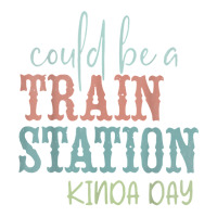 Could Be A Train Station Kinda Day, Western Country Music T Shirt Women's Pajamas Set | Artistshot