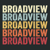 Broadview Illinois Broadview Il Retro Vintage Text T Shirt Women's Triblend Scoop T-shirt | Artistshot