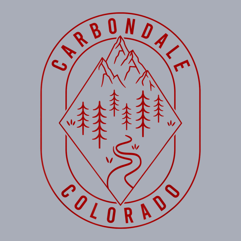 Carbondale Mountains Colorado Hiking Outdoors Minimal T Shirt Tank Dress by araceliphexy | Artistshot