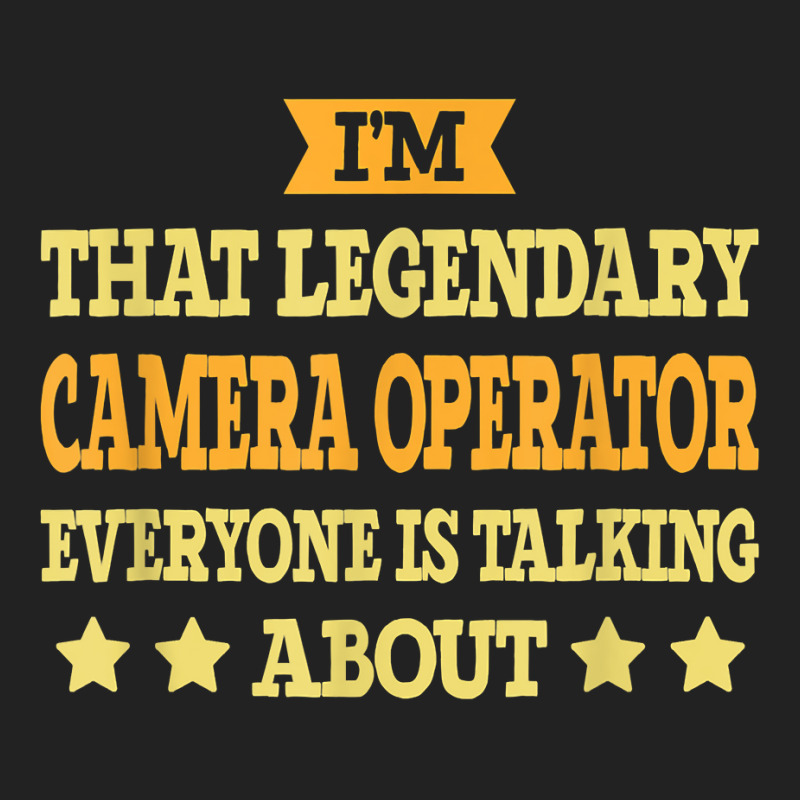 Camera Operator Job Title Employee Funny Camera Operator T Shirt Backpack | Artistshot