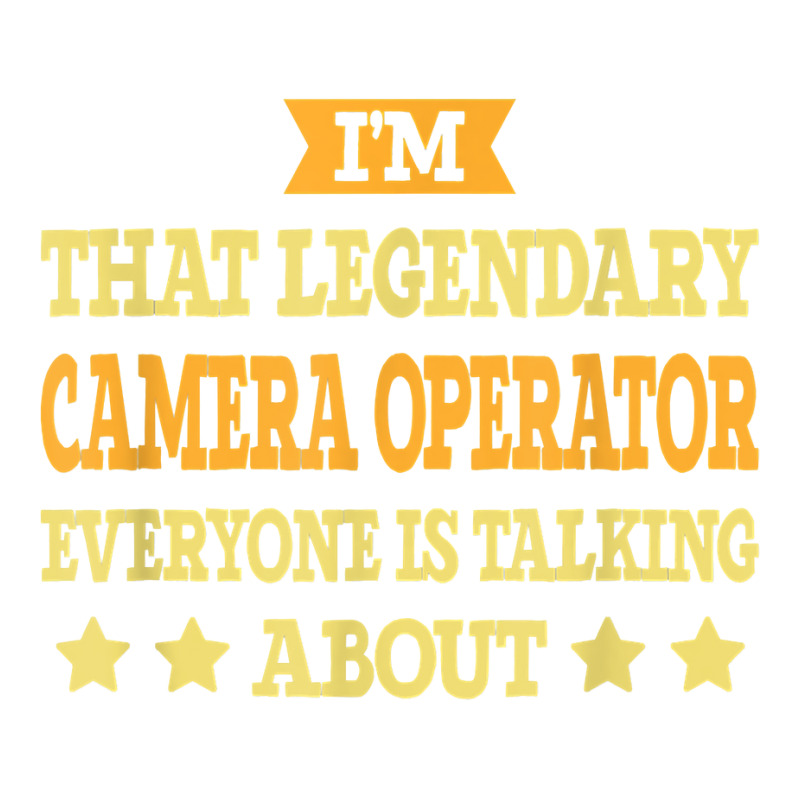 Camera Operator Job Title Employee Funny Camera Operator T Shirt Sticker | Artistshot