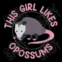 Womens Girl Likes Cute Opossums Ironic Saying Food Baby Tee | Artistshot