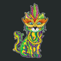 Cute Cat Mardi Festival Parade Beads 2023 Mardi Gras T Shirt Women's Triblend Scoop T-shirt | Artistshot