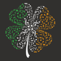 Music Note Shamrock  Music Lover St Patrick's Day Irish Flag T Shirt Champion Hoodie | Artistshot