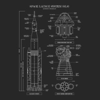 Space Launch System (sls) (white Stencil - No Background Vertical) Women's Pajamas Set | Artistshot