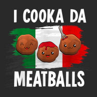 Cooka Da Meatball Funny Italian Slang Italy Food Spaghetti T Shirt Printed Hat | Artistshot