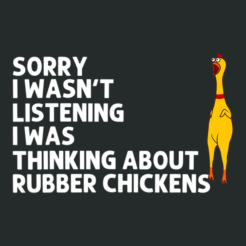 Rubber Chicken Men Women Rubber Chicken Costume Women's Triblend Scoop T-shirt | Artistshot