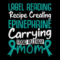 Womens Food Allergy Mom Awareness Month Support Teal Adjustable Cap | Artistshot