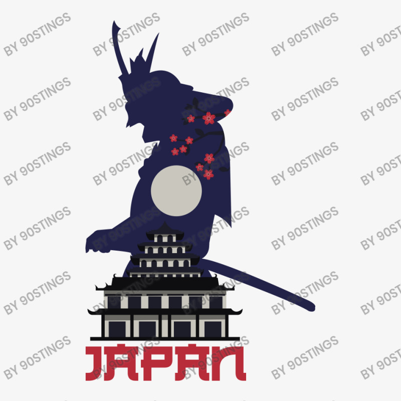 Moon Samurai Ladies Fitted T-Shirt by 90stings | Artistshot