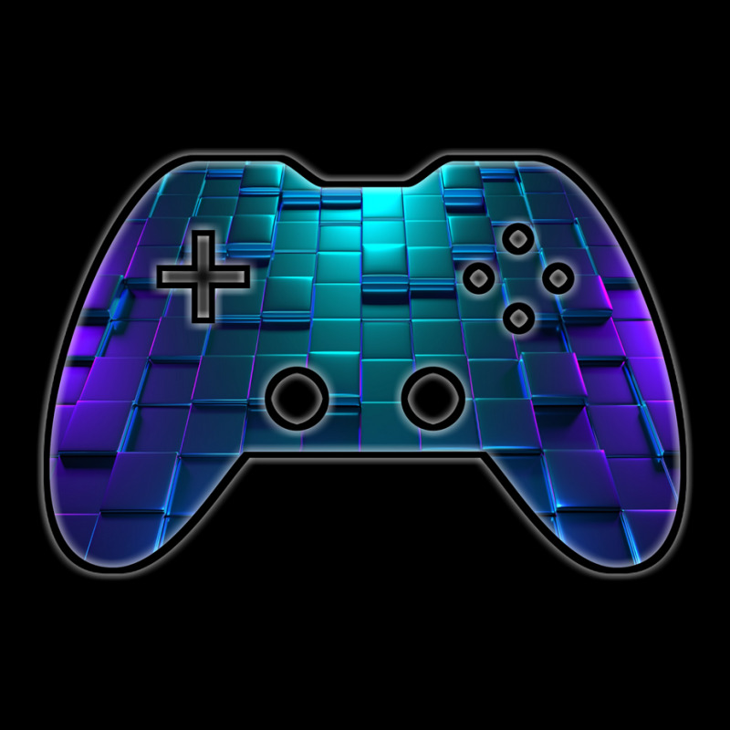 3d Abstract Blocks Pattern Gaming Gamer Abstract Gamepad Controller Vi Legging by wsletiguuri | Artistshot