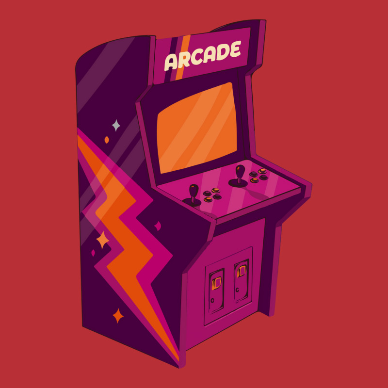 Cool Retro Arcade Machine With Funky 70s Graphics Nostalgia T-shirt | Artistshot