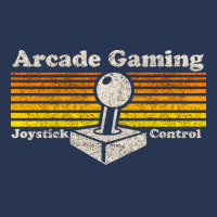 Arcade Joystick Retro Humor Men Denim Jacket | Artistshot