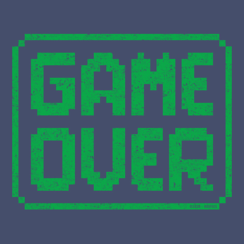 Game Over Green Worn Quote Vintage Short by peemotchalwe4 | Artistshot