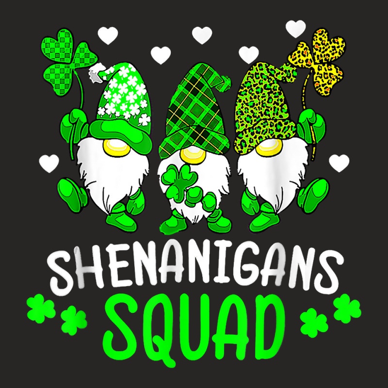 Funny Time For Shenanigans Squad St Patrick's Day Gnomes T Shirt Ladies Fitted T-Shirt by pearleql2katnik | Artistshot