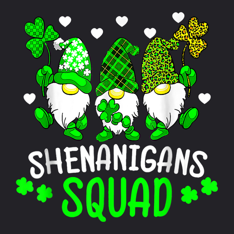 Funny Time For Shenanigans Squad St Patrick's Day Gnomes T Shirt Youth Tee by pearleql2katnik | Artistshot