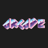 Arcade Neon Girl Classic T-shirt | Artistshot