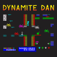 Mod7 Arcade Dynamite Dan Video Game 80s T-shirt | Artistshot