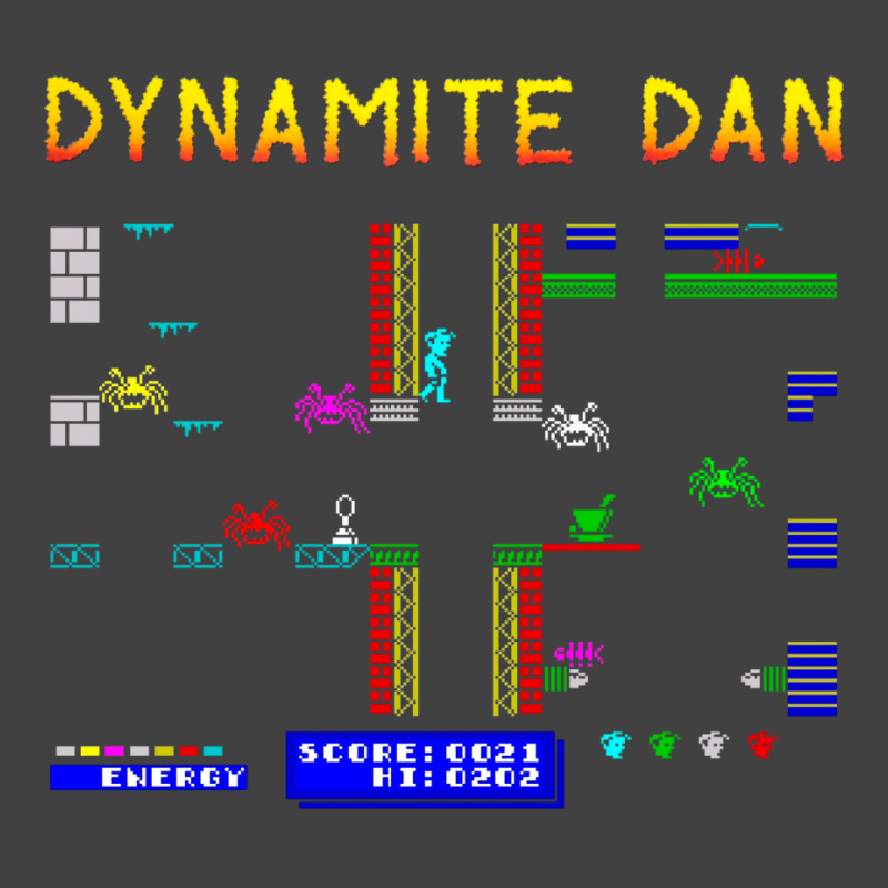 Mod7 Arcade Dynamite Dan Video Game 80s Vintage T-Shirt by asaquegaikad | Artistshot