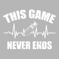 Gamer Quote Heartbeat Syringe This Game Never Ends Vintage Love Hoodie & Jogger Set | Artistshot