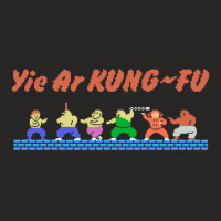 Mod1 Arcade Yie Ar Kungfu Video Game 70s Ladies Fitted T-shirt | Artistshot