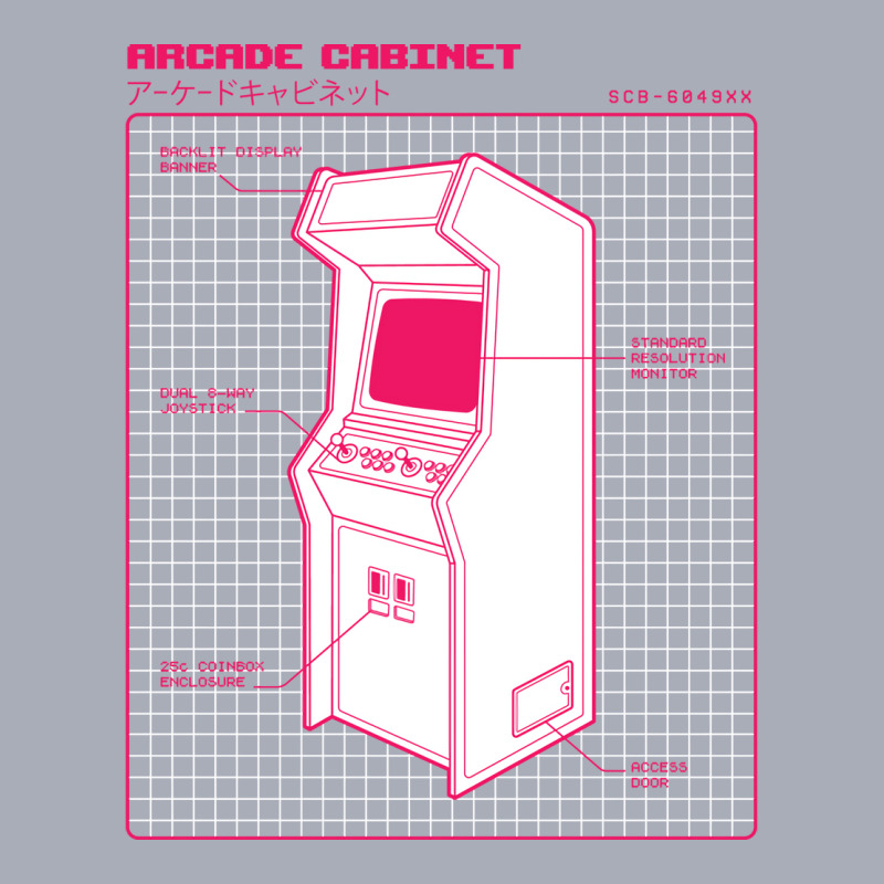 Retro Video Game Arcade Cabinet Diagram Aesthetic Tank Dress by asaquegaikad | Artistshot