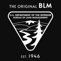 The Original Blm Est. 1946bureau Of Land Management White Crop Top | Artistshot