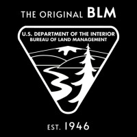 The Original Blm Est. 1946bureau Of Land Management White Maternity Scoop Neck T-shirt | Artistshot