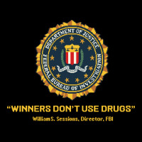 Winners Dont Use Drugs Trending Fleece Short | Artistshot