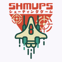 Shmup Shoot Em Up Games Japanese Retro Aesthetic Gamer Tank Top | Artistshot