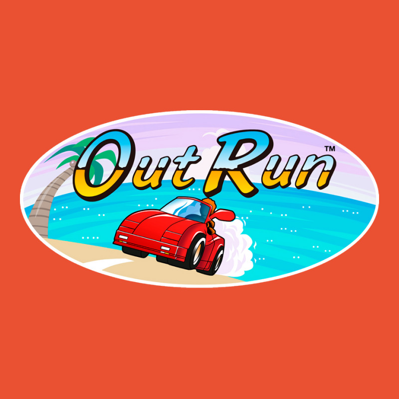 Mod4 Arcade Out Run Outrun Video Game Gift Ladies Fitted T-Shirt by namataniniz | Artistshot