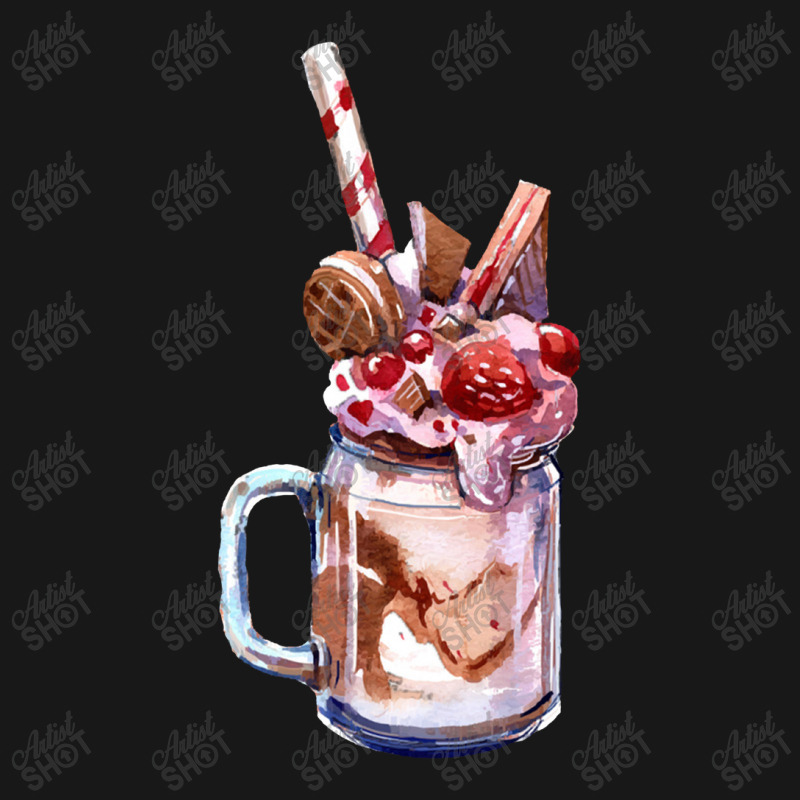 Chocolate Strawberry Milkshake,chocolate Strawberry Overshake Flannel Shirt by marinah | Artistshot