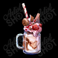 Chocolate Strawberry Milkshake,chocolate Strawberry Overshake V-neck Tee | Artistshot