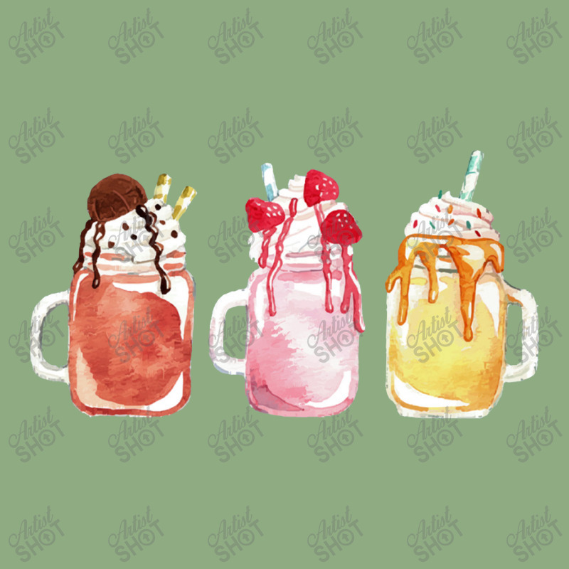 Chocolate Strawberry Vanilla Milkshake,triple Milkshake Set Graphic T-shirt by marinah | Artistshot