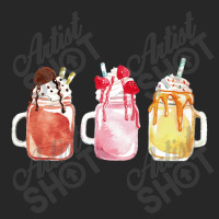 Chocolate Strawberry Vanilla Milkshake,triple Milkshake Set Men's T-shirt Pajama Set | Artistshot