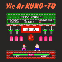 Mod2 Arcade Yie Ar Kungfu Video Game Nature Ladies Fitted T-shirt | Artistshot