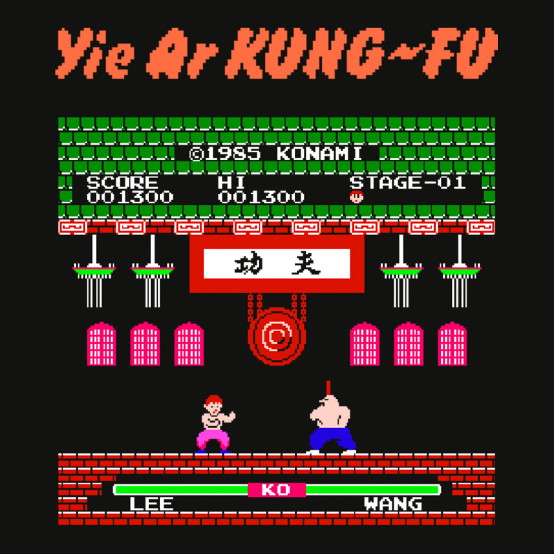 Mod2 Arcade Yie Ar Kungfu Video Game Nature Scorecard Crop Tee by dabranxamyl | Artistshot