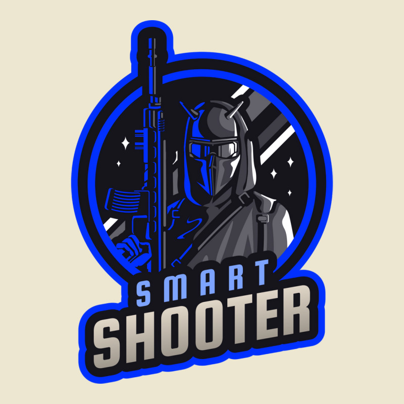 Blue Smart Shooter With A Sniper Riffle Yellow Cropped Hoodie by meisammayukat | Artistshot