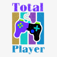 Total Player Gamer Design Love Ladies Fitted T-shirt | Artistshot