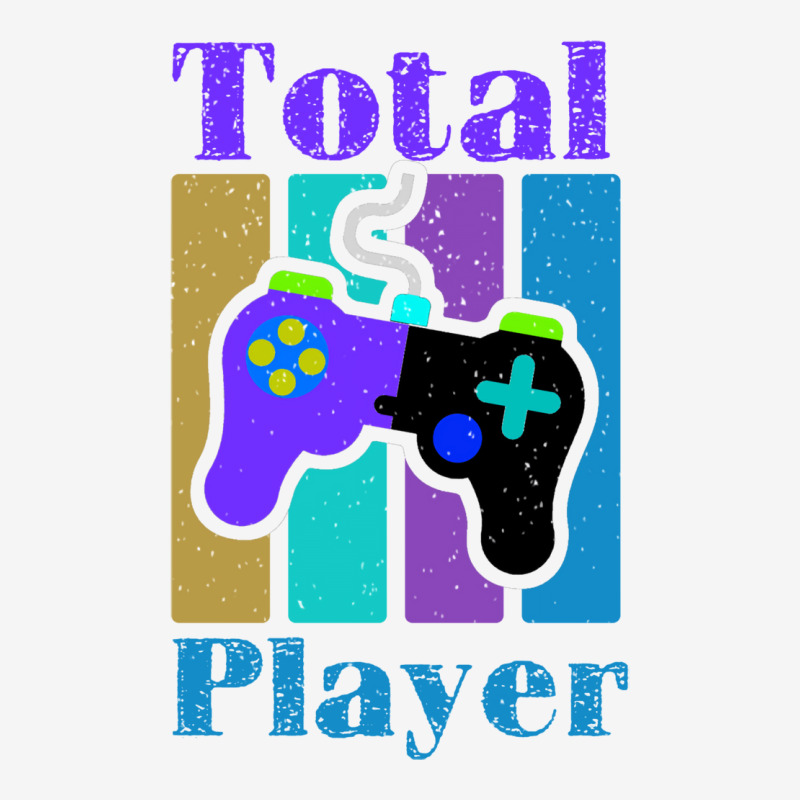 Total Player Gamer Design Love Ladies Polo Shirt by csajlegims | Artistshot