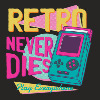 Retro Never Dies Summer Ladies Fitted T-shirt | Artistshot