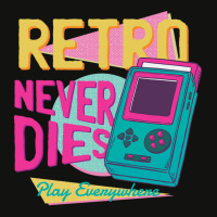 Retro Never Dies Summer Scorecard Crop Tee | Artistshot