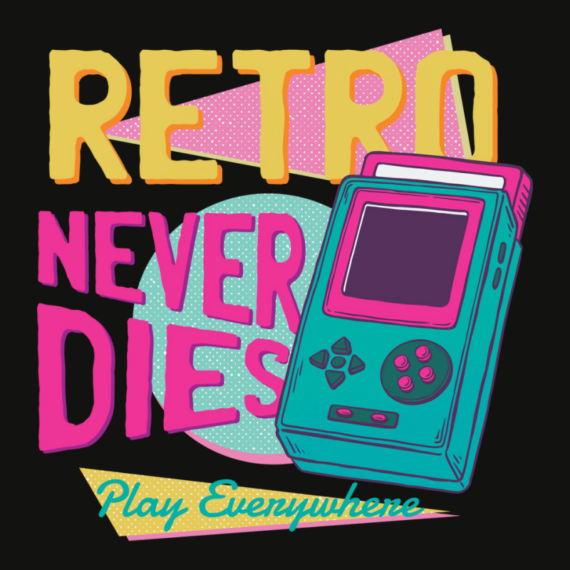 Retro Never Dies Summer Scorecard Crop Tee by dabranxamyl | Artistshot