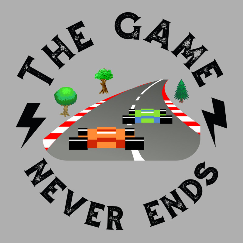 The Game Never Ends Nature Ladies Fitted T-Shirt by namataniniz | Artistshot