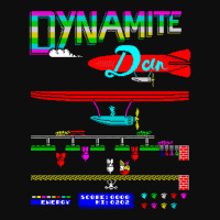 Mod2 Arcade Dynamite Dan Video Game Music Crop Top | Artistshot