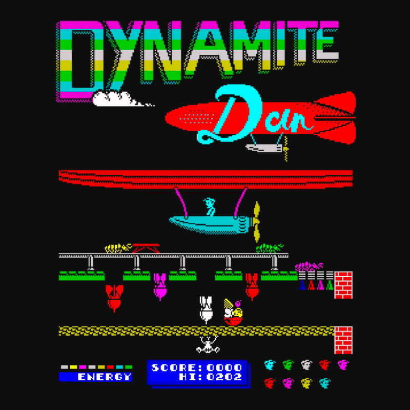 Mod2 Arcade Dynamite Dan Video Game Music Crop Top by meisammayukat | Artistshot