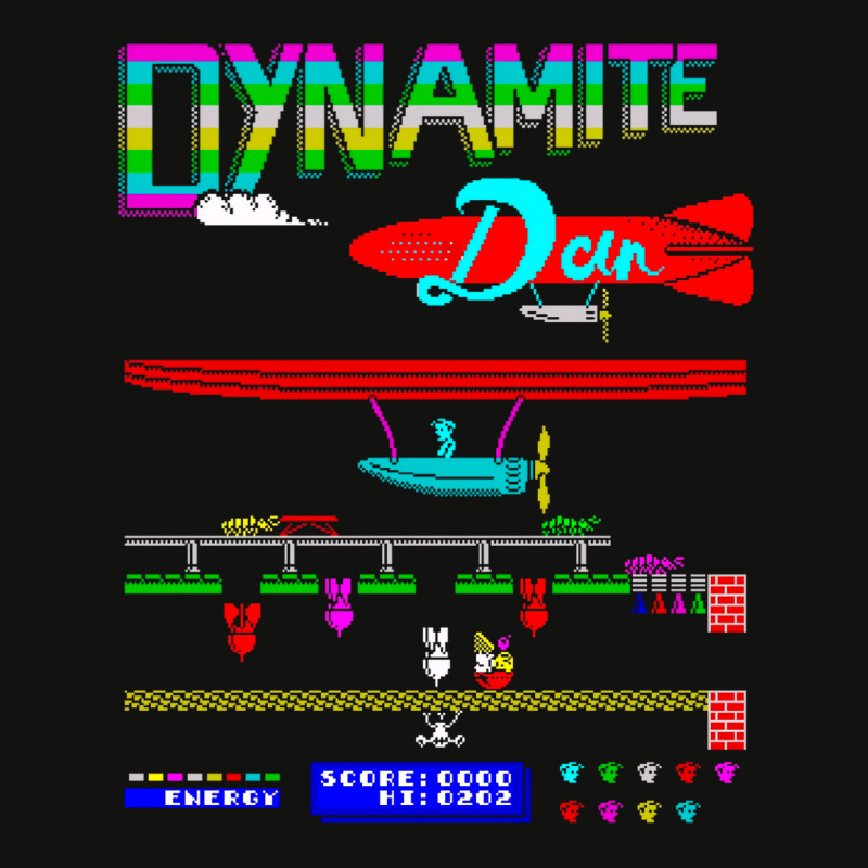 Mod2 Arcade Dynamite Dan Video Game Music Scorecard Crop Tee by meisammayukat | Artistshot