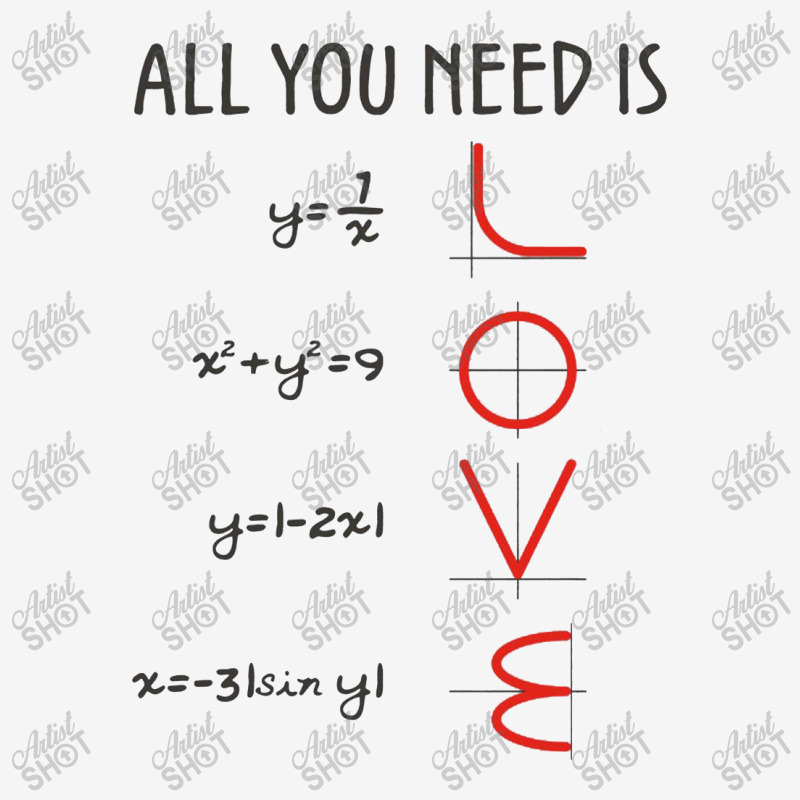 All You Need Is Love Equations Adjustable Strap Totes | Artistshot